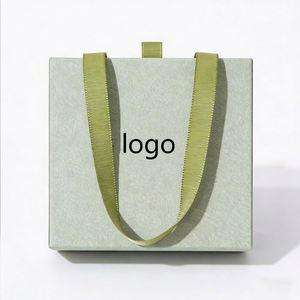 Custom Handbag Packaging Boxes Jewelry Cardboard Sliding Drawer Box Necklace Bracelet Ring Gift <b>Paper</b> Jewelry Packaging Box - Product Image 2