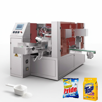 Machine d'emballage automatique de poudre, remplisseuse à vis sans fin pour sachets préformés, machine de remplissage et de scellage Doypack pour farine et épices, CE OEM