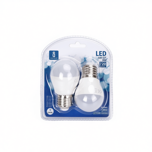 Ampoules LED G45 E27 9W 6400K Blanc Froid Pack de 2 - Product Image 2
