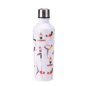 2025 Nueva taza de agua con tema de Yoga transfronterizo Taza Termo deportiva portátil <span class=keywords><strong>para</strong></span> mujer - Product Image 6