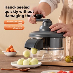 Machine à peler les raisins <span class=keywords><strong>automatique</strong></span> de haute qualité, coupe-fruits et légumes portable pour la cuisine, modèle 009, outil magique - Product Image 1