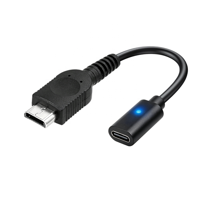 Type C Charge Cable 10CM Black for GBM USB-C Charging Cable for Game Boy Micro Male Adapter with Power Supply