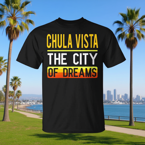 Chula Vista, la ville des rêves, T-shirt souvenir de Californie - Product Image 3