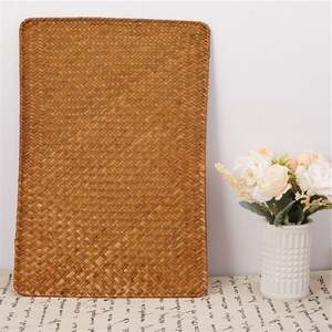 Set <span class=keywords><strong>de</strong></span> table en rotin tressé, coquille <span class=keywords><strong>de</strong></span> noix <span class=keywords><strong>de</strong></span> <span class=keywords><strong>coco</strong></span>, luxe, Noël, pour tables rondes, en <span class=keywords><strong>toile</strong></span> <span class=keywords><strong>de</strong></span> <span class=keywords><strong>jute</strong></span> tissée, en vrac, en paille - Product Image 2