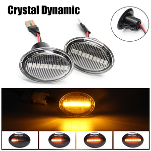 Luces Intermitentes LED Secuenciales de Alta Calidad para Fiat 500, Lancia Lybra, Alfa <span class=keywords><strong>ABARTH</strong></span> 500, 2 Piezas, Luces Laterales Dinámicas - Product Image 5