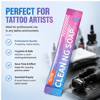 Savon nettoyant individuel UINK pour tatouages, fournitures hygiéniques pour studios de tatouage, vente en gros, personnalisation OEM/ODM disponible