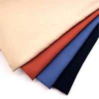 Tissu en mélange de polyester 65% de rayonne 35% de couleur unie respirant résistant à l'usure et aux rides