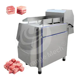 ORME Commercial Automatic Fish Meat Chicken Portin Cube Dicer Cutter Fresh Duck Meat Cuber Machine with Bone