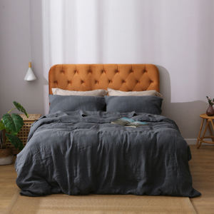 Ensemble de draps en <span class=keywords><strong>lin</strong></span> pur 100%, linge de lit en <span class=keywords><strong>lin</strong></span> personnalisé <span class=keywords><strong>lavé</strong></span> à la pierre, vente en gros, <span class=keywords><strong>lin</strong></span> européen certifié - Product Image 5