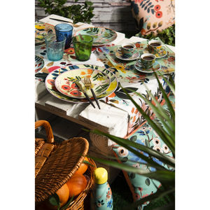 Vassoio di Servizio Excelsa 30 Cm Multicolore Floreale Laminato Decorativo per Uso Residenziale - Product Image 2