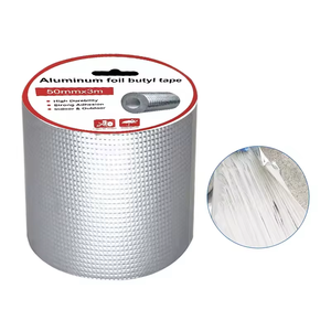 من الشركة المصنعة شريط لاصق قوي مقاوم للماء من رقائق الألومنيوم مانع للتسرب المائي شريط بوتيل لإصلاح السقف - Product Image 2