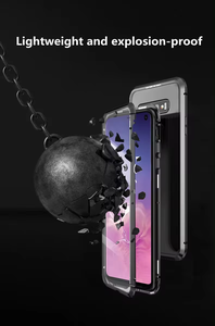 Étui de protection magnétique en verre trempé pour <span class=keywords><strong>smartphone</strong></span> 2025 – Coque de téléphone portable pour iPhone X Pro Max 6 7 8 12 13 - Product Image 6