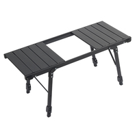Nouvelle table de camping IGT portable, pliable, réglable en hauteur, multifonctionnelle, en alliage d'aluminium, pour jardin extérieur moderne 2023