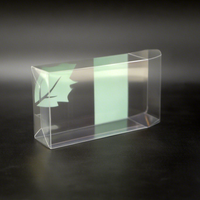 Boîte d'emballage carrée transparente en PVC personnalisée pour cadeaux, bonbons à la menthe, impression sur boîte d'emballage