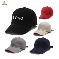 Cappello Vintage Regolabile con Logo Personalizzato Wins Flying, in Cotone Lavato, Stile Dad Cap Non Strutturato