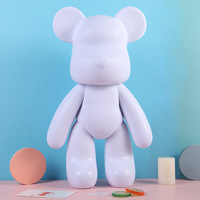 Fournisseurs de premier plan 18/23/33/53/73cm Ours en plastique créatif en acrylique fluide pour coulée, cadeau pour enfants