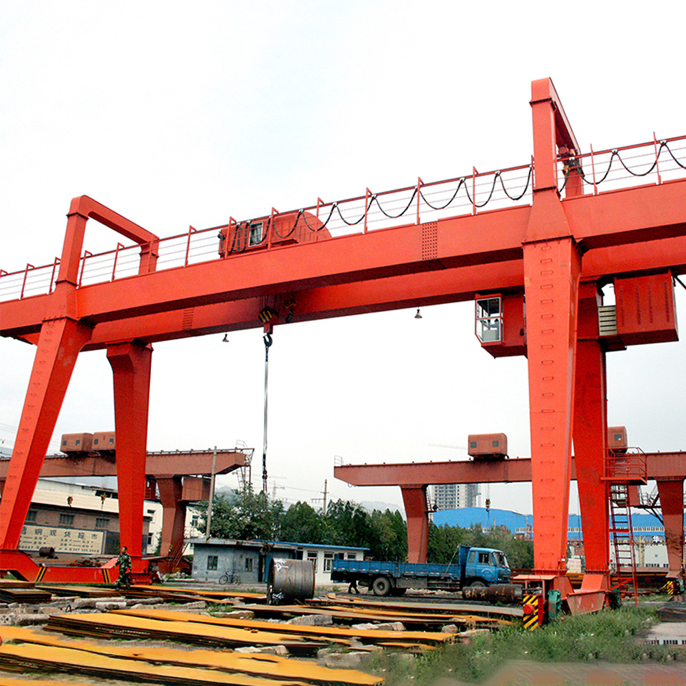 Heavy Capacity 200 Ton Double Girder Mobile Hook Gantry Crane on Sale