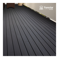 Planches de terrasse en composite durables FORESTAR avec finition contemporaine brossée, imperméables, garantie 5 ans+, pour toitures et terrasses