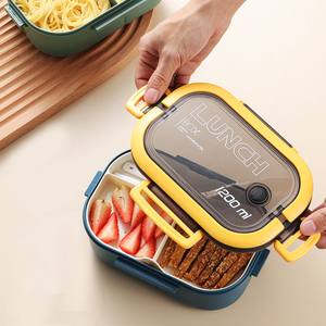 Zogifts Portable Two-Layer Compartment <strong>Frozen</strong> Packaging <strong>Boxes</strong> for Students and Office Workers Take-Away Food <strong>Lunch</strong> <strong>Boxes</strong> - Product Image 2