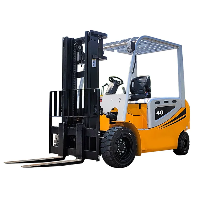 Hala elektrikli Forklift 1.5 Ton kargo palet elektrikli Forklift