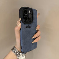 Coque souple pour téléphone portable tout-sac résistant à la saleté Design simple pour iPhone 16 15 14