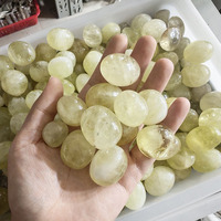Jingfa Vente en gros 2-3CM 100g/sac Pierres roulées de quartz rose polies, cristaux de guérison, pierres de paume, décoration Feng Shui