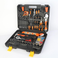 Kit d'outils à main en métal professionnel pour la réparation à domicile électricien charpentier perceuse électrique Compatible