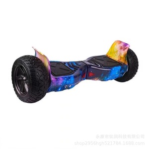 Patinete eléctrico autoequilibrado con capacidad de carga de 200 kg, motor sin escobillas en el eje y ruedas iluminadas para niños y adultos - Product Image 4