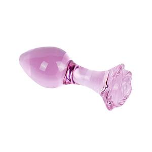 Dildo en verre en forme de marguerite, plug anal pour adultes - Product Image 5