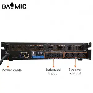 Professional High power FP 10000q 14000Q 2500W*4 10000 watts amplifier For Subwoofer speaker equipment