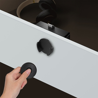 Qidots Serrure intelligente de tiroir d'empreintes digitales F188 Alimentation de banque d'alimentation télécommandée détachable pour armoire en verre