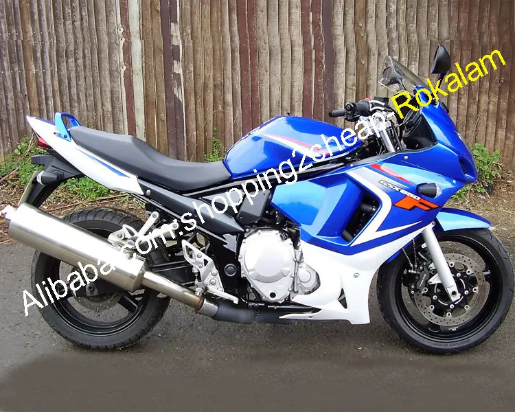 Blauw Wit Katana Kuip Voor Suzuki GSX650F GSX650 F Gsx 650F GSXF650 Gsxf 650 2008 2009 2010 2011 2012 2013 body Stroomlijnkappen