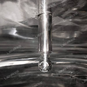 Réservoir de stockage et de mélange en acier inoxydable de <span class=keywords><strong>1000</strong></span> <span class=keywords><strong>litres</strong></span> d'<span class=keywords><strong>occasion</strong></span> LIENM pour liquide de parfum avec agitation pneumatique Dimensions personnalisables - Product Image 4