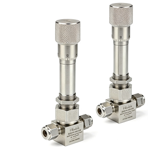 Vanne doseuse à soufflet Swagelok type Hikelok, 48,2 bars, montage inférieur, 700 psi - Product Image 1