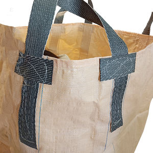 Grands sacs bruns avec boucles d'angle croisées noires - Product Image 6