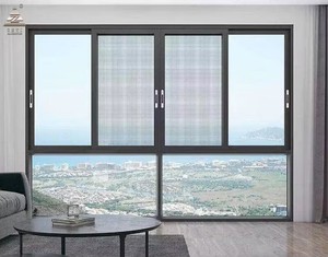 Nhôm hồ sơ tùy chỉnh năng lượng hiệu quả cửa sổ trượt cửa sổ cách nhiệt hai lớp - Product Image 2