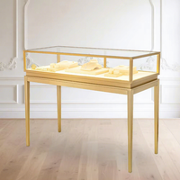 Vitrine de présentation de bijoux MASTER, design spécial, vitrine transparente pour l'exposition de pierres précieuses, diamants, jade, cristaux