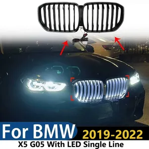 Pour G05 2019-2022 : Kit de personnalisation de pare-chocs avant avec LED simple ligne, accessoires automobiles de tuning extérieur - Product Image 1