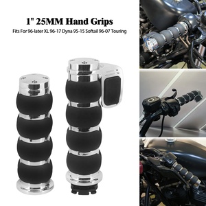 Xe Máy 1 "25Mm Tay Cầm Tay Nắm Tay Xử Lý Thanh Cho Harley Sportster Dyna Softail fls Touring Electra Đường Phố Trượt Cho Yamaha - Product Image 6