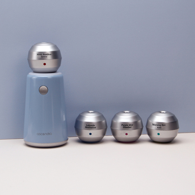 Home Mini Portable Aroma Diffuser Scent Machine Waterless Scent Diffuser air Fragrance Oil