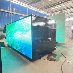 ราคาโรงงาน ป้ายไฟ LED แบบไร้รอยต่อ P4 ขนาด 10 ฟุต 14 ฟุต 16 ฟุต 3 ด้าน สำหรับขาย - Product Image 1