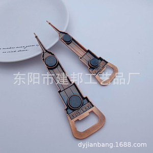 Apribottiglie in Lega di Zinco Souvenir degli Stati Uniti: New York, Ponte di Brooklyn, Monumento di Washington, <span class=keywords><strong>Empire</strong></span> <span class=keywords><strong>State</strong></span> Building - Product Image 4