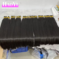 Paquete de Cabello Humano Virgen Birmano Crudo Sin Procesar de un Solo Donante Natural. Cabello Virgen Camboyano 100% con Cutícula Alineada Sin Procesar