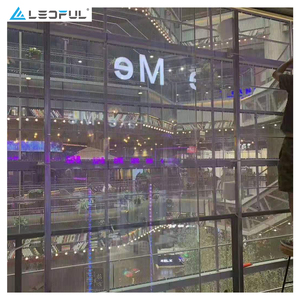 <span class=keywords><strong>Display</strong></span> a LED adesivo P7.82 per interni <span class=keywords><strong>display</strong></span> a LED trasparente 4K - Product Image 2