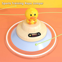 Machine à sauter à la corde pour animaux de compagnie – Corde à sauter intelligente pour enfants avec comptage automatique et télécommande, motifs grenouille et canard mignons