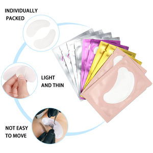 MASSA 50 adet/torba tek kullanımlık kollajen Lint ücretsiz göz jel yama kirpik uzatma Eyepatch jel yama altında hidrojel göz bandı - Product Image 3