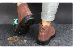 <span class=keywords><strong>Scarpe</strong></span> di sicurezza all'ingrosso del lavoratore pesante con la punta d'acciaio traspirante <span class=keywords><strong>e</strong></span> la protezione speciale del piede del piatto d'acciaio - Product Image 6