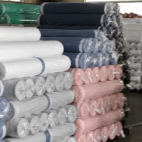 Tissu en microfibre 100 % polyester tissé, imperméable, teint uni, brossé doux, grande largeur, pour draps et literie – Vente en gros