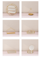 Présentoir décoratif en métal non motorisé pour desserts, style européen, pour buffet froid, centre de table pour pause thé, plateau à gâteaux et pâtisseries