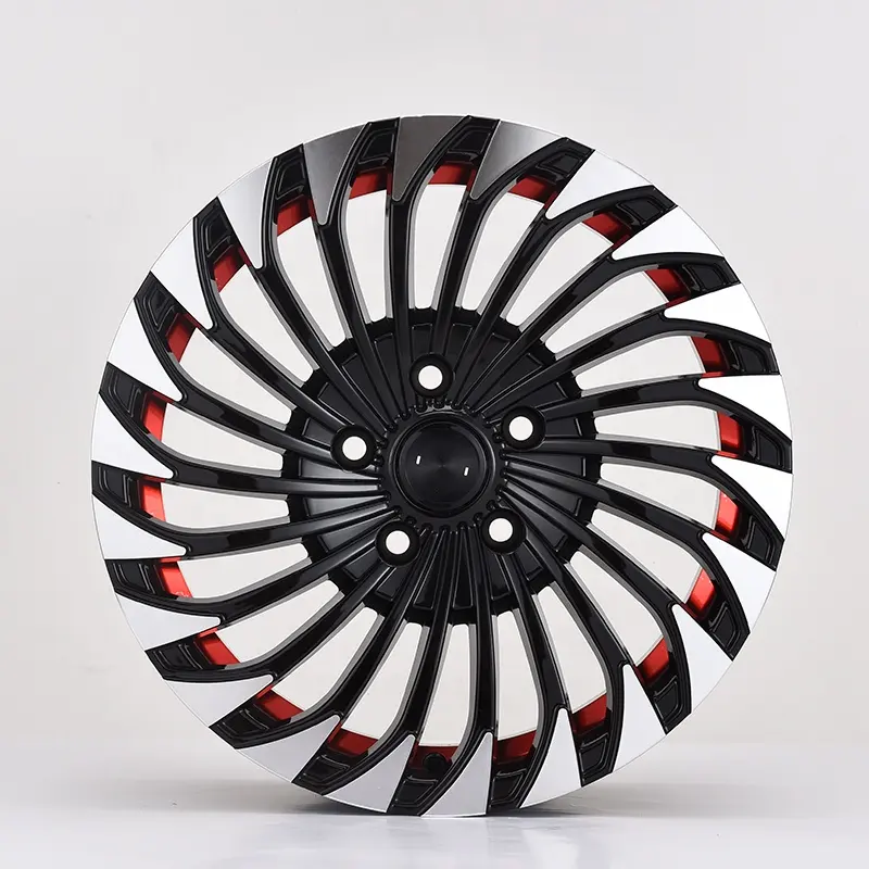 BY-1720 Customizable Logo 16x6.5 Inch 5 Hole ET 35 Die Aluminum Alloy Wheel For Home Car
